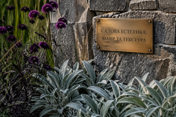 Садова естетика: вибір кольорів та текстур - 1