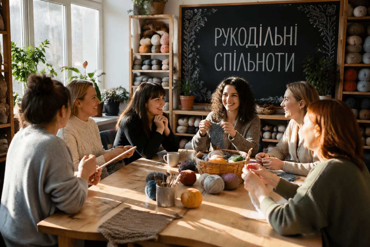 Рукодільні спільноти: де знайти однодумців