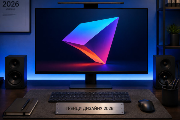 Тренди у світі графічного дизайну в 2026 році - 1