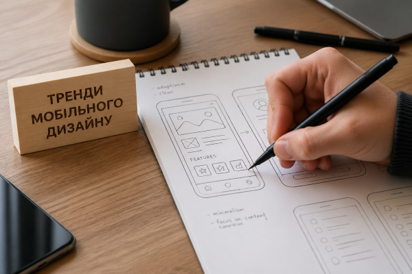Дизайн для мобільних додатків: особливості та тренди - 1