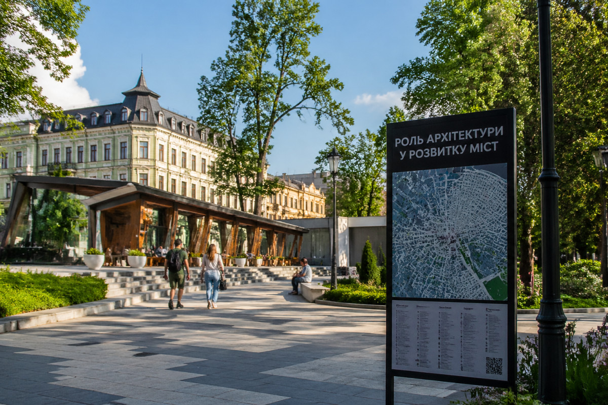 Роль архитектуры в развитии украинских городов