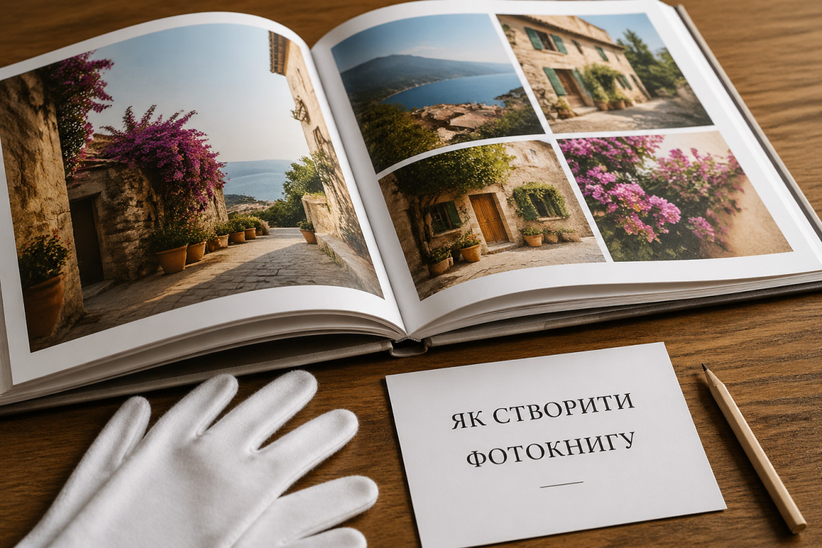 Як створити фотокнигу: від ідеї до реалізації