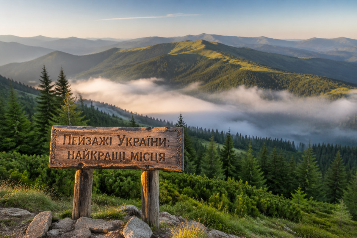 Пейзажі України: найкрасивіші місця для зйомки