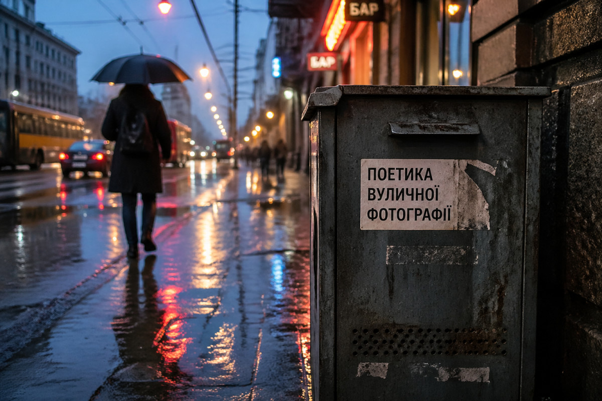 Поетика вуличної фотографії: від натури до сюжету