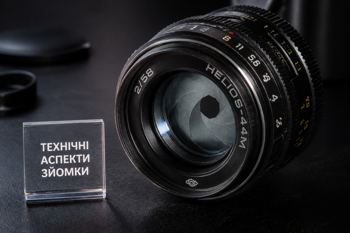 Технічні аспекти зйомки: ISO, витримка та діафрагма